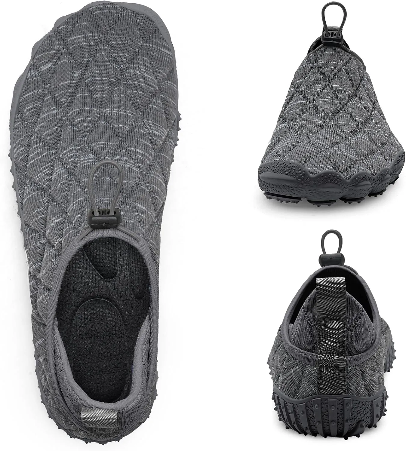 WateLves Barefoot Water Shoes Women Men Breathable Wide Toe Slip On Beach Walking Shoes Comfortable Travel Minimalist Zero Drop Sneakers
