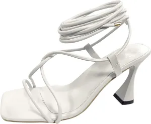 Wedge Heel Boots for Women Knee High Sandals Heel Summer Up High Chunky Sexy Fashion Lace Heel Gouache Boots