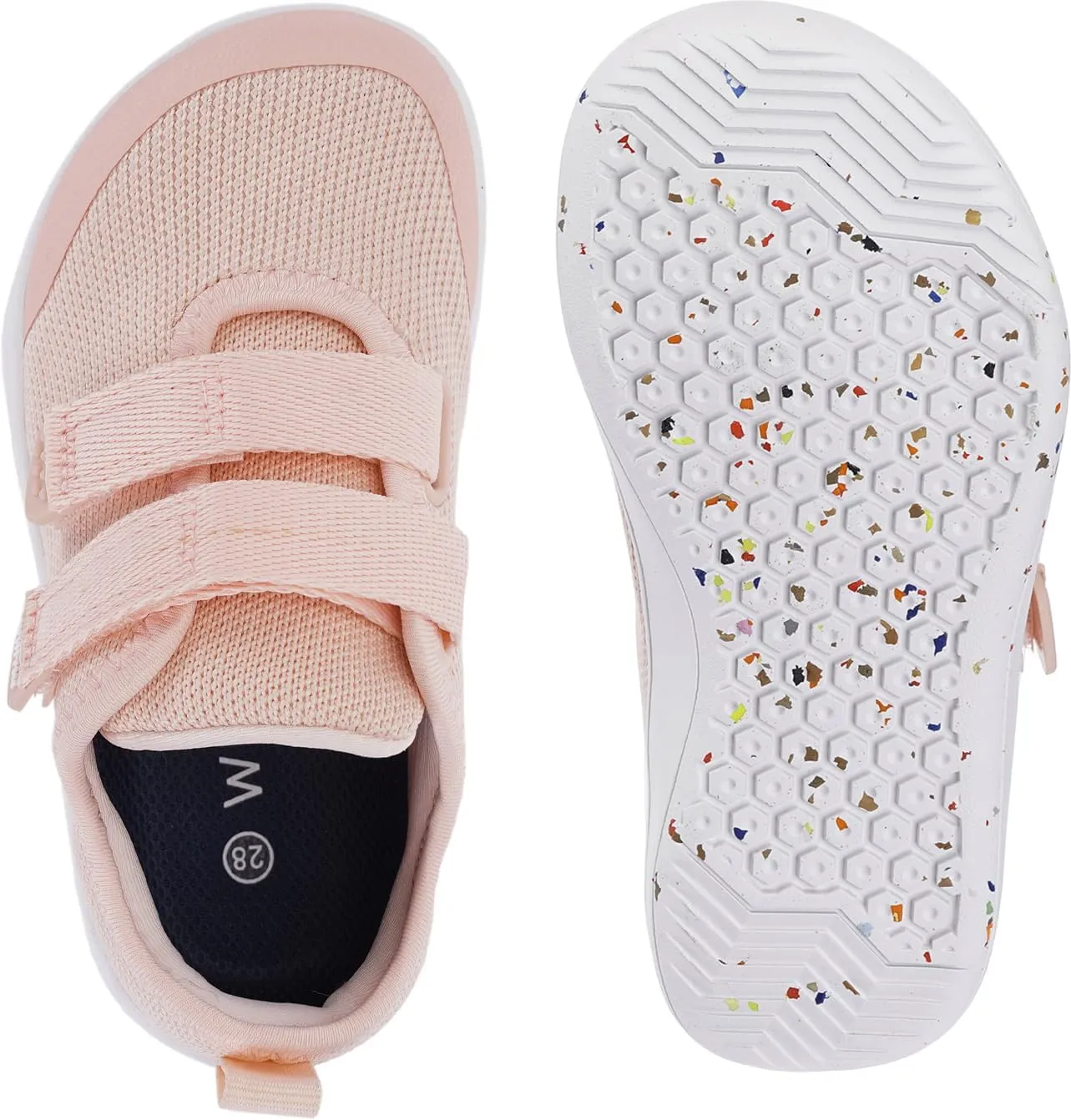 WHITIN Toddler/Little Kid Wide Barefoot Shoes | Minimalist Sneakers for Boys/Girls | Zero-Drop Healthy Sole | Natural to Grow