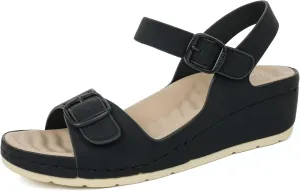 Women Arch Support Wedge Sandals Comfortable Waking Sandals