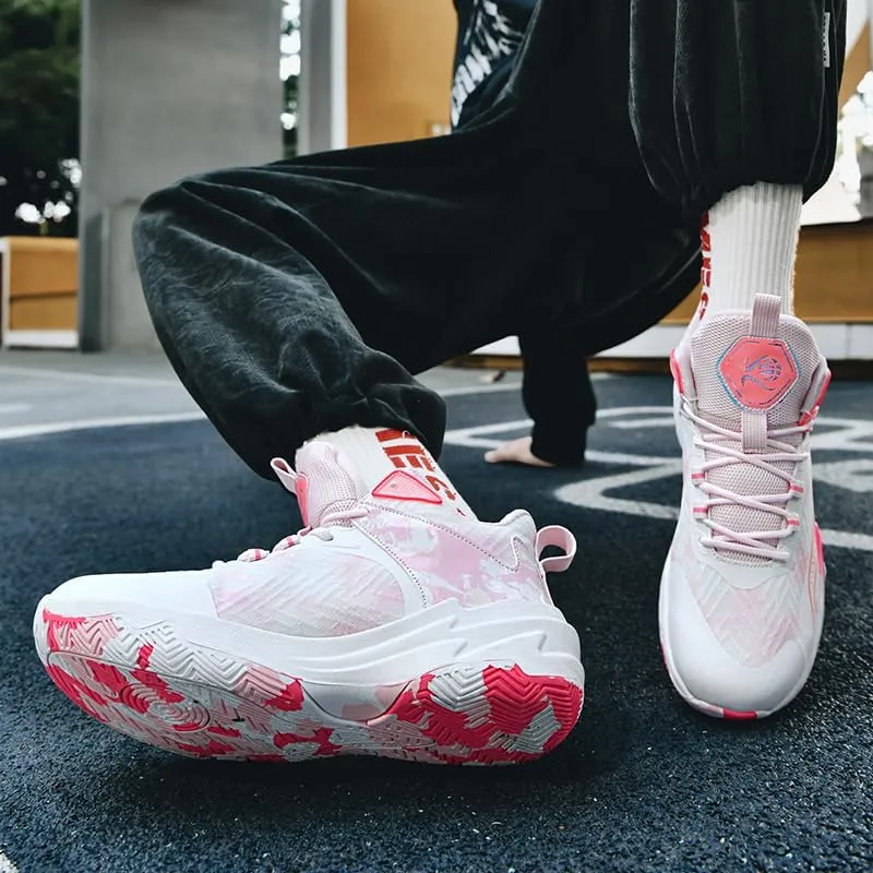 Women Men Basketball Shoes Walking Running Shoes Breathable Comfortable Sneakers for Adult