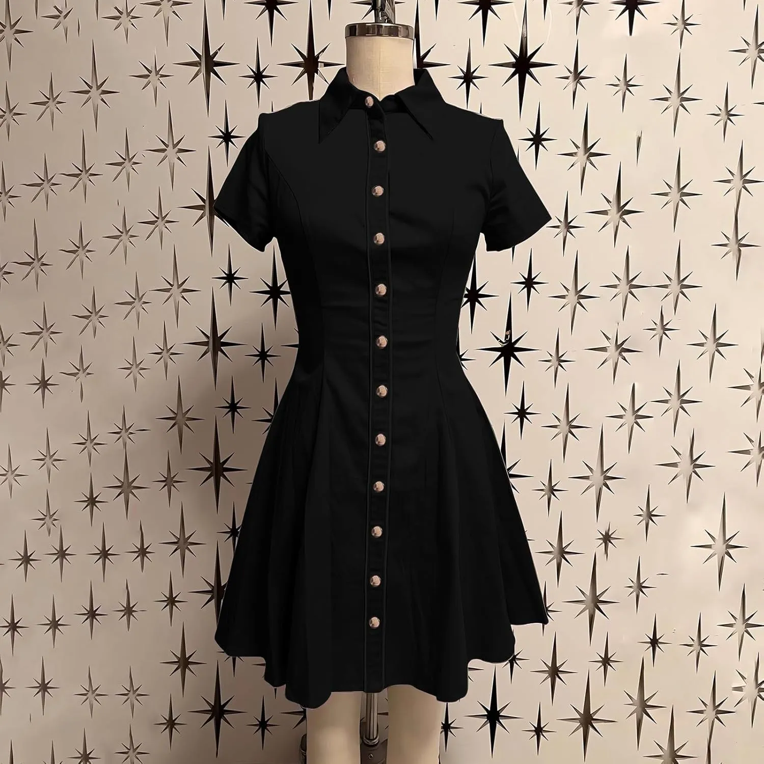 Womens 1950s Retro Rockabilly Dress Cap Sleeve Vintage Swing Dress Bodycon Club Party Short Dresses 2025 Summer Cocktail Prom