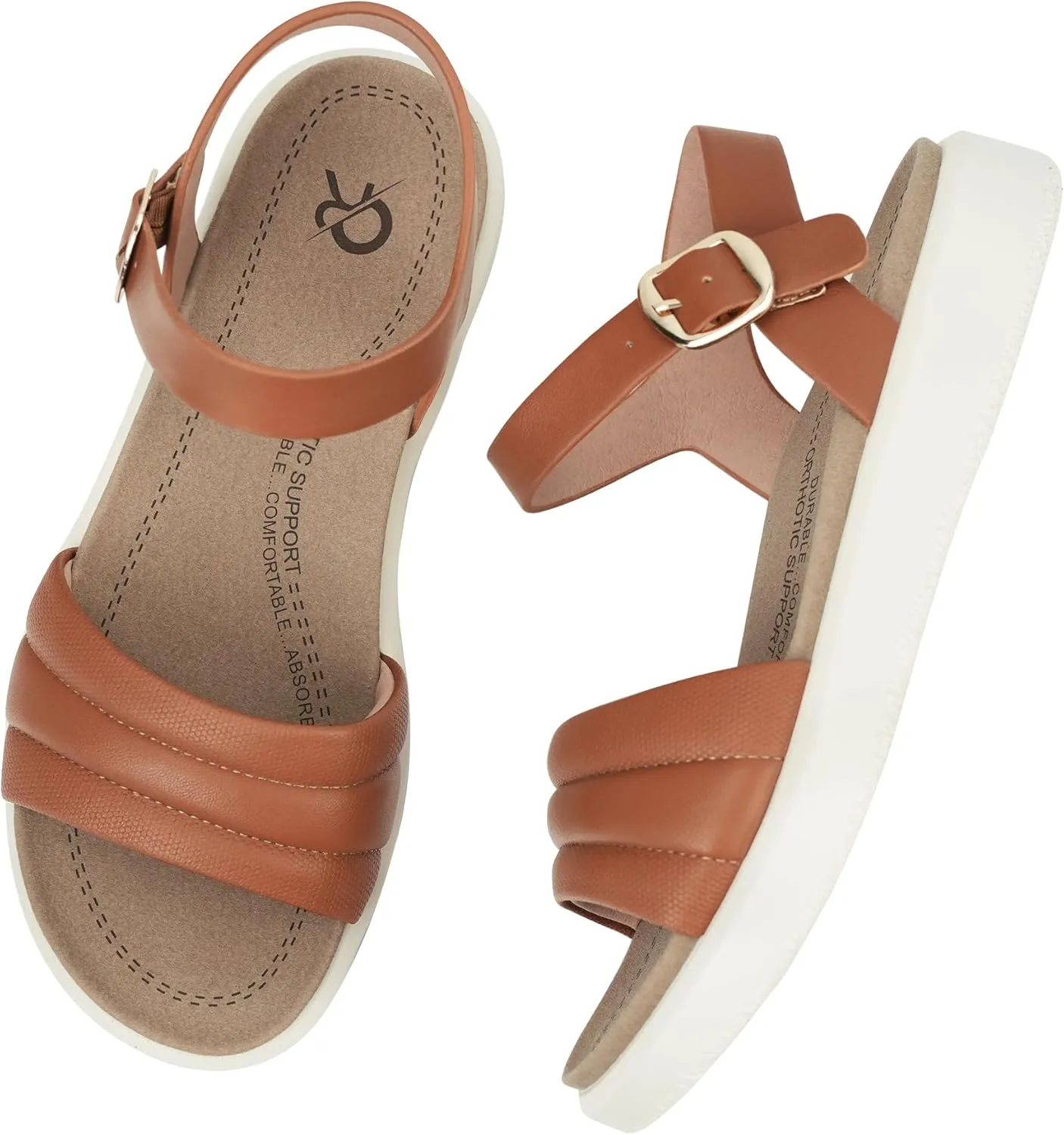 Women's Arch Support Orthopedic Walking Sandals - Comfortable Sandals