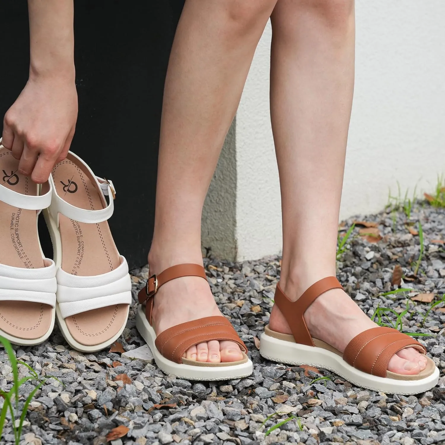 Women's Arch Support Orthopedic Walking Sandals - Comfortable Sandals