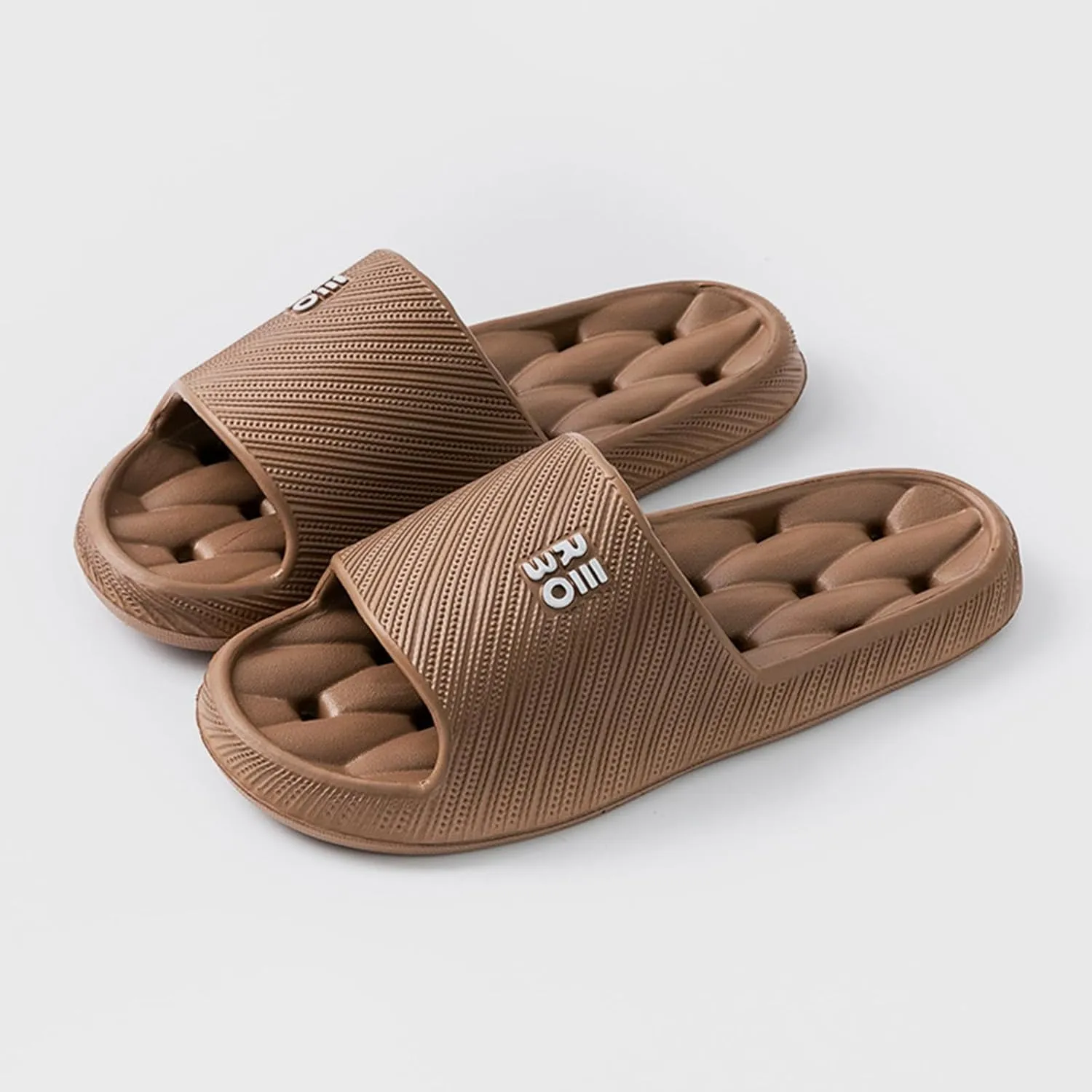 Women's Fashion Slippers Shower Shoes with Drainage Holes House Slippers Non Slip Pool Slides Women's Slides