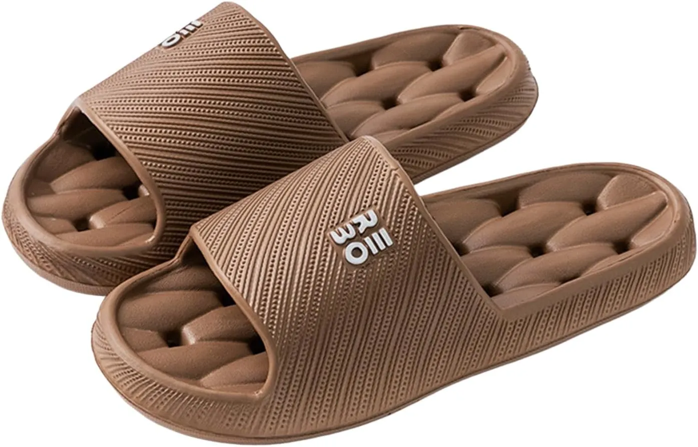 Women's Fashion Slippers Shower Shoes with Drainage Holes House Slippers Non Slip Pool Slides Women's Slides