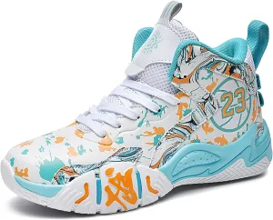 Womens Mens Basketball Shoes Breathable Comfortable Lightweight Fashion Athletic Sneakers Non Slip Outdoor Sport Shoes