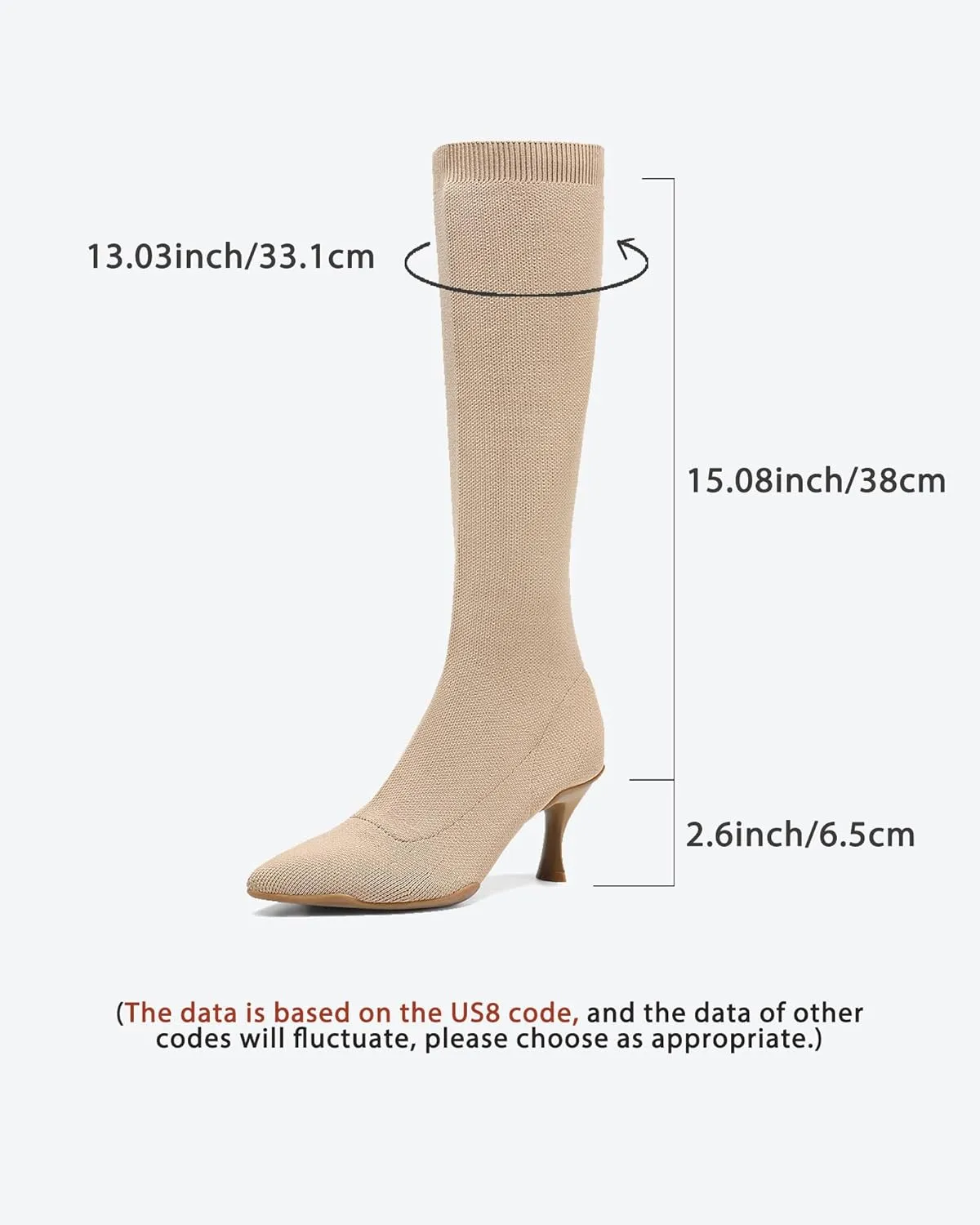 Women’s Minimalist Pointed Toe High Boots