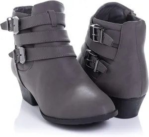 Women's Payton Boot Side Zip High Block Heel Ankle Booties