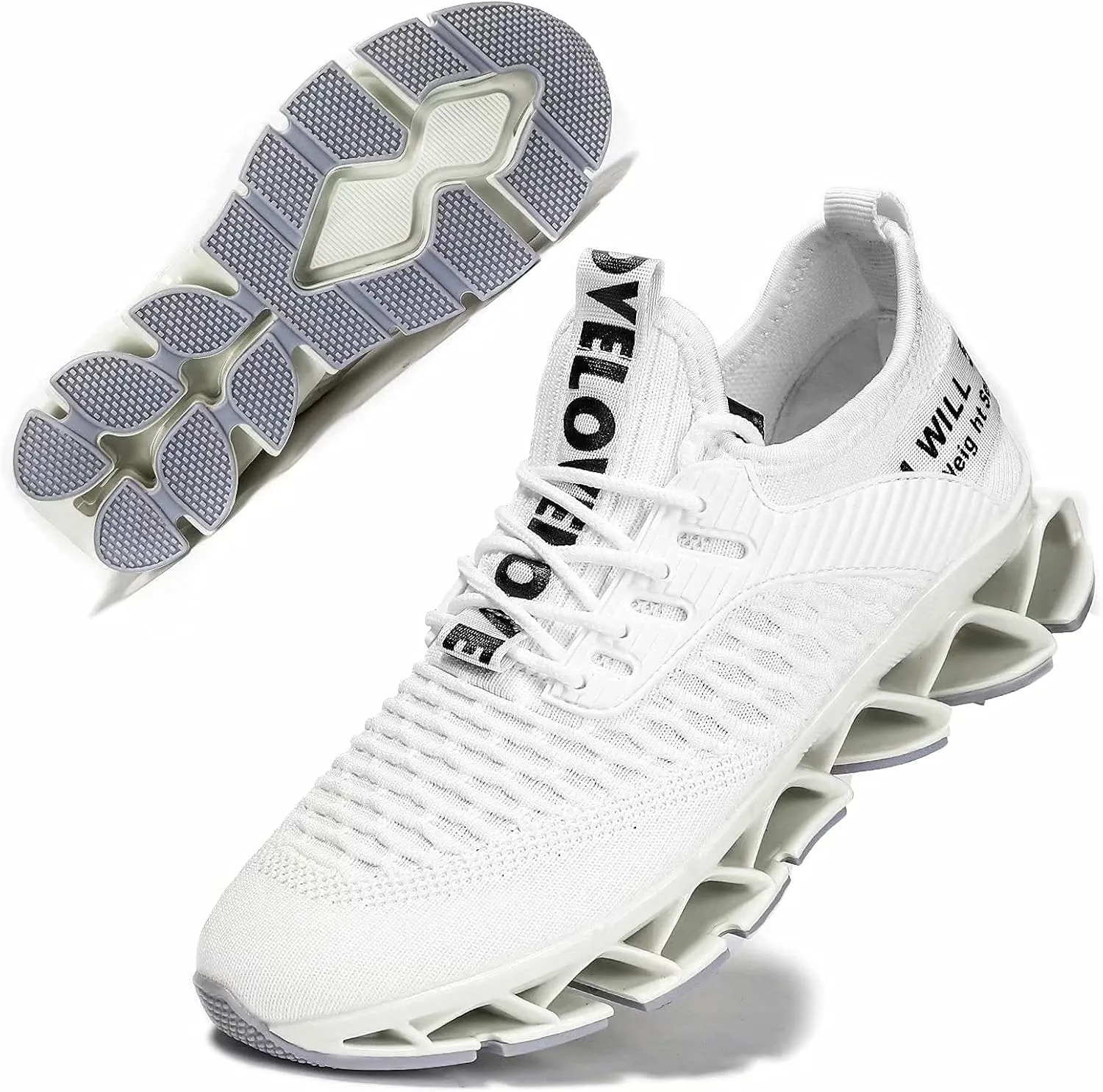 Womens Running Shoes Blade Tennis Walking Fashion Sneakers Breathable Non Slip Gym Sports Work Trainers