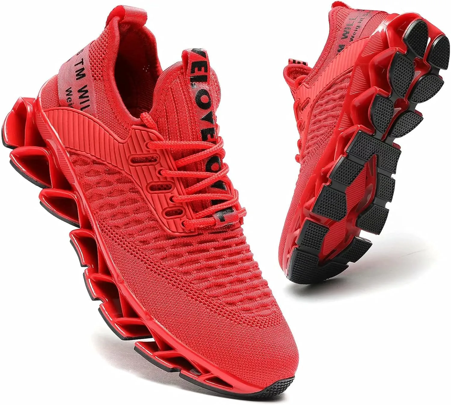 Womens Running Shoes Blade Tennis Walking Fashion Sneakers Breathable Non Slip Gym Sports Work Trainers