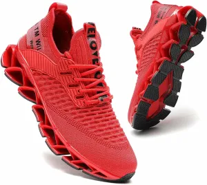 Womens Running Shoes Blade Tennis Walking Fashion Sneakers Breathable Non Slip Gym Sports Work Trainers