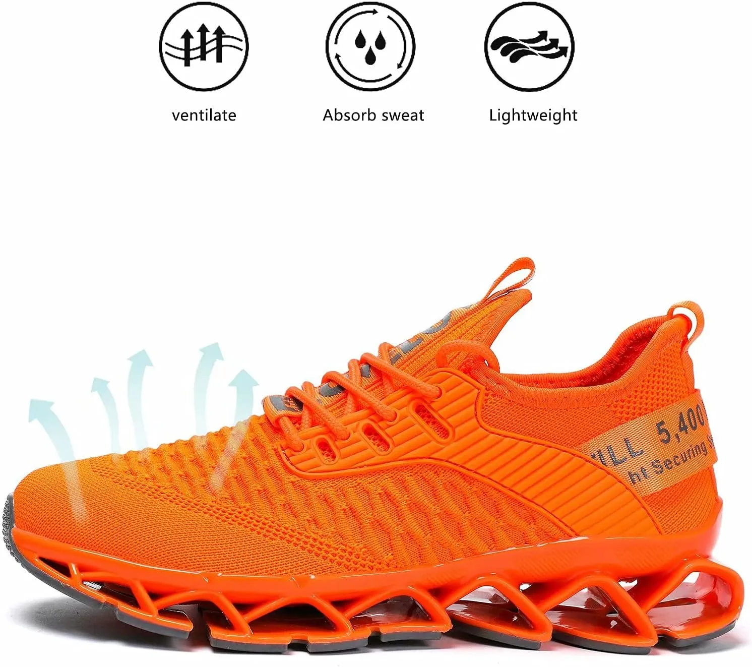 Womens Running Shoes Blade Tennis Walking Fashion Sneakers Breathable Non Slip Gym Sports Work Trainers