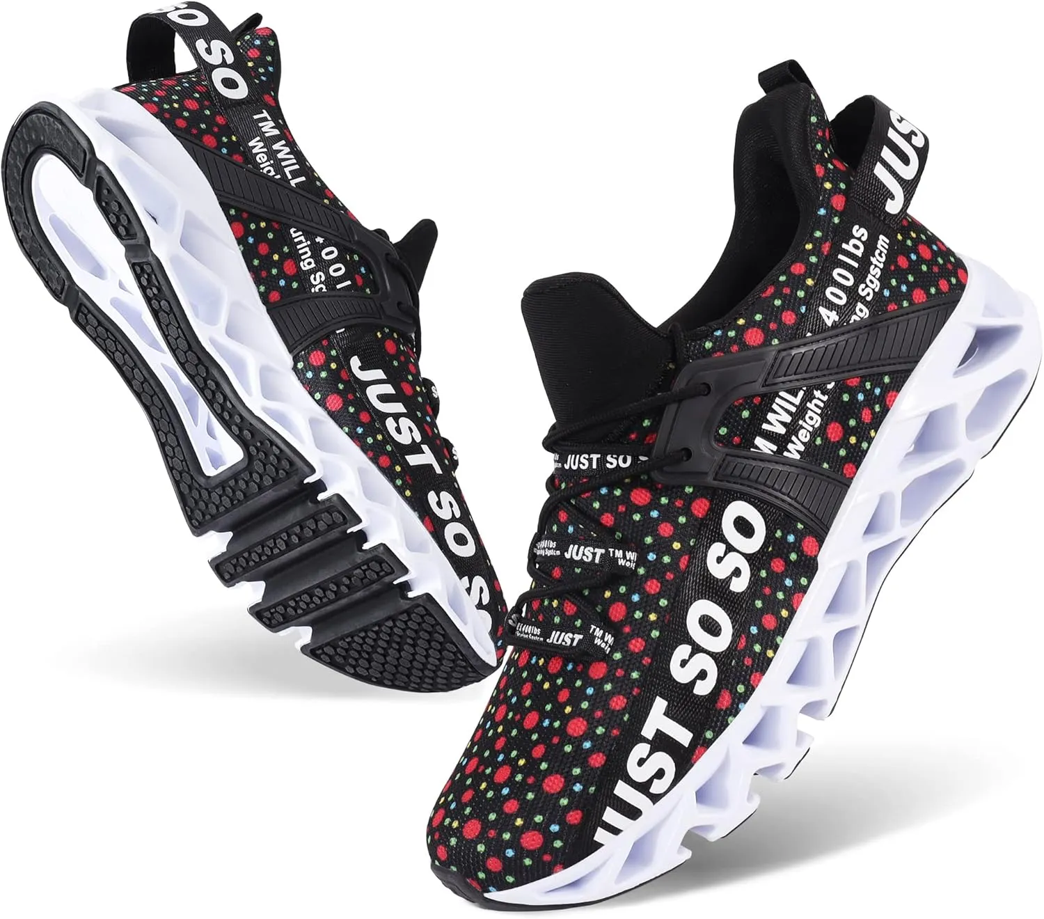 Womens Running Shoes Non Slip Walking Tennis Blade Type Fashion Sneakers