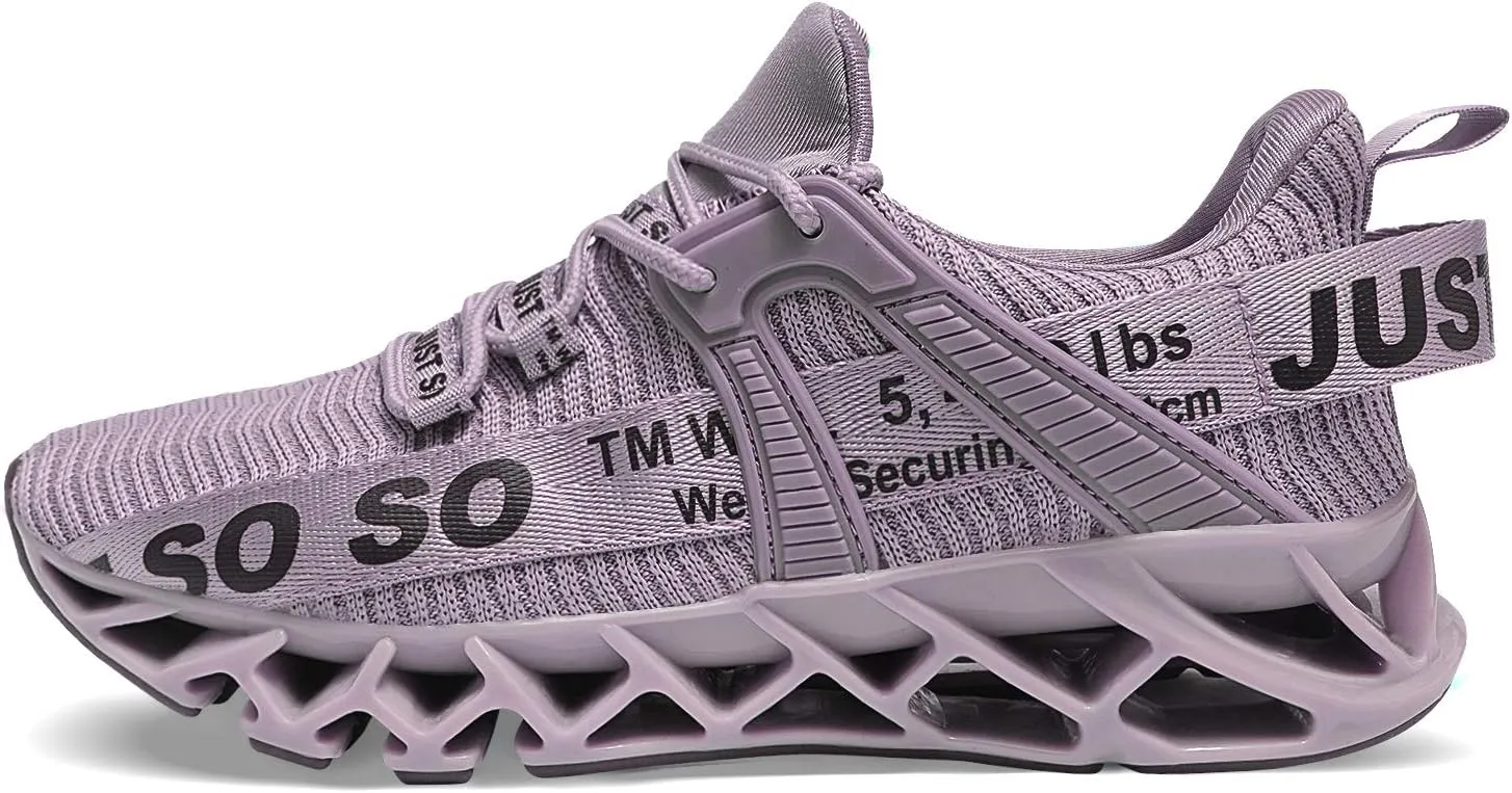 Womens Running Shoes Non Slip Walking Tennis Blade Type Fashion Sneakers