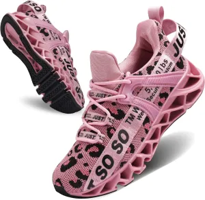 Womens Running Shoes Non Slip Walking Tennis Blade Type Fashion Sneakers