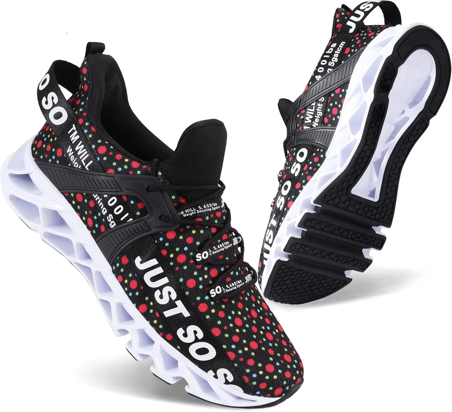 Womens Running Shoes Non Slip Walking Tennis Blade Type Fashion Sneakers