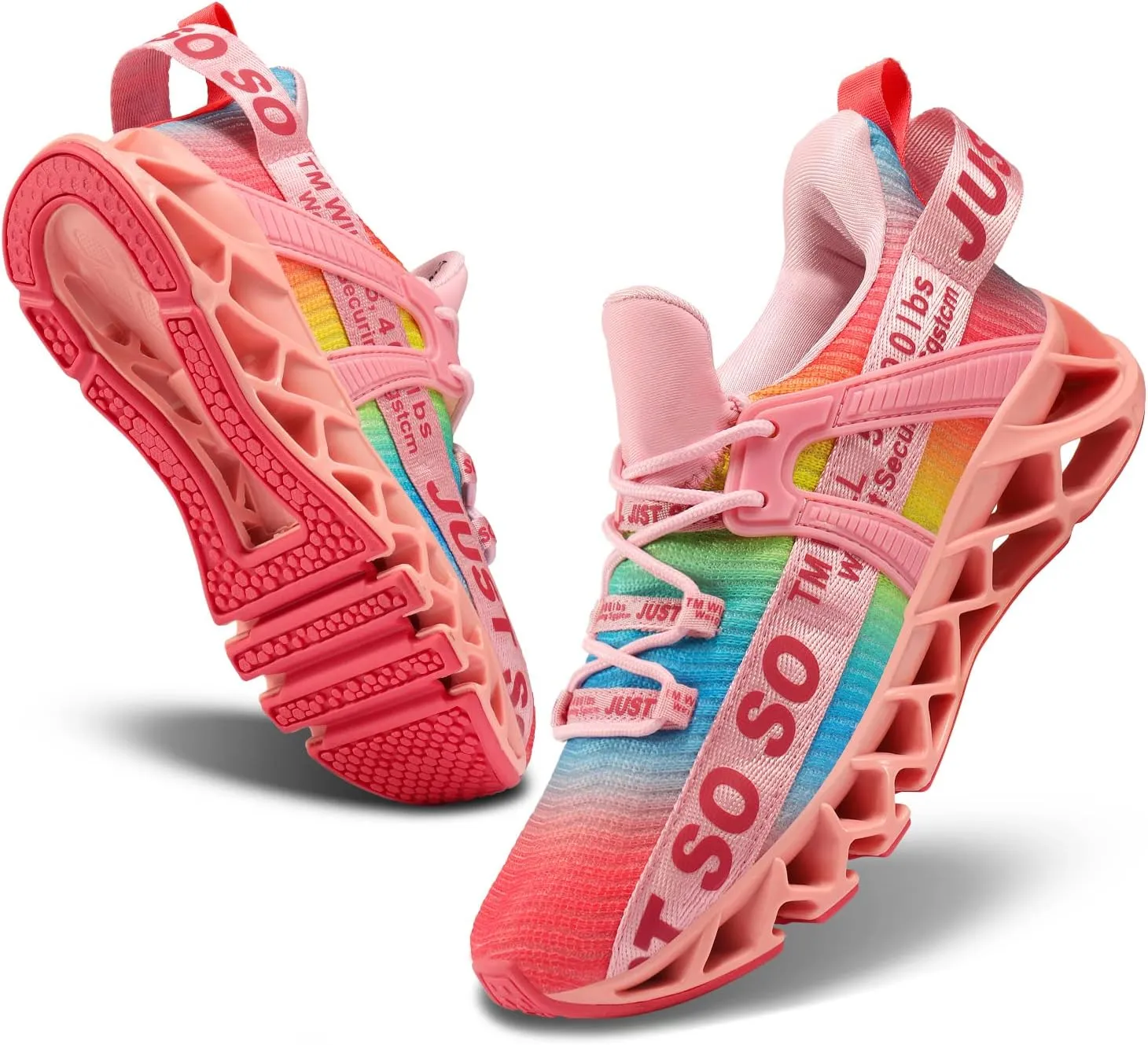 Womens Running Shoes Non Slip Walking Tennis Blade Type Fashion Sneakers