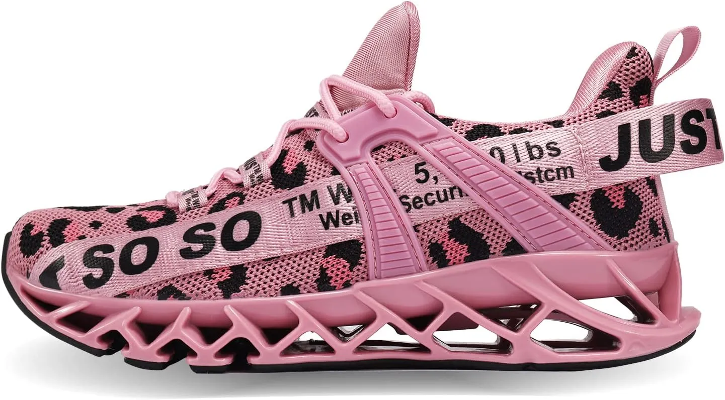 Womens Running Shoes Non Slip Walking Tennis Blade Type Fashion Sneakers