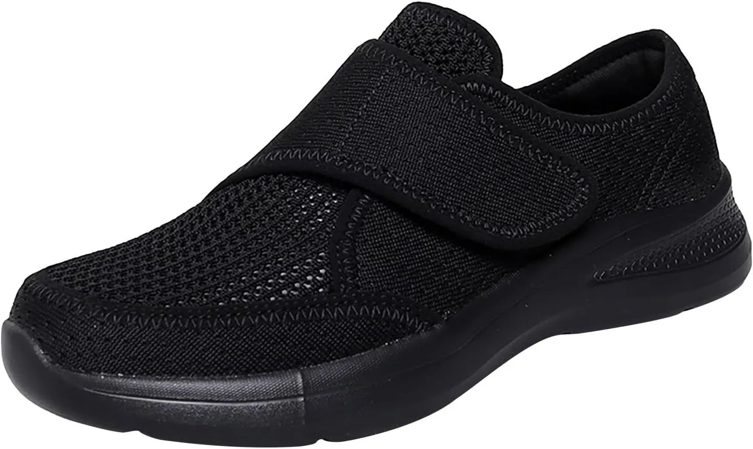 Women's Soft Orthopedic Shoes Breathable Woven Go Walking Slip On Foam Shoes Arch Support Hands Plaid Casual Shoes Men