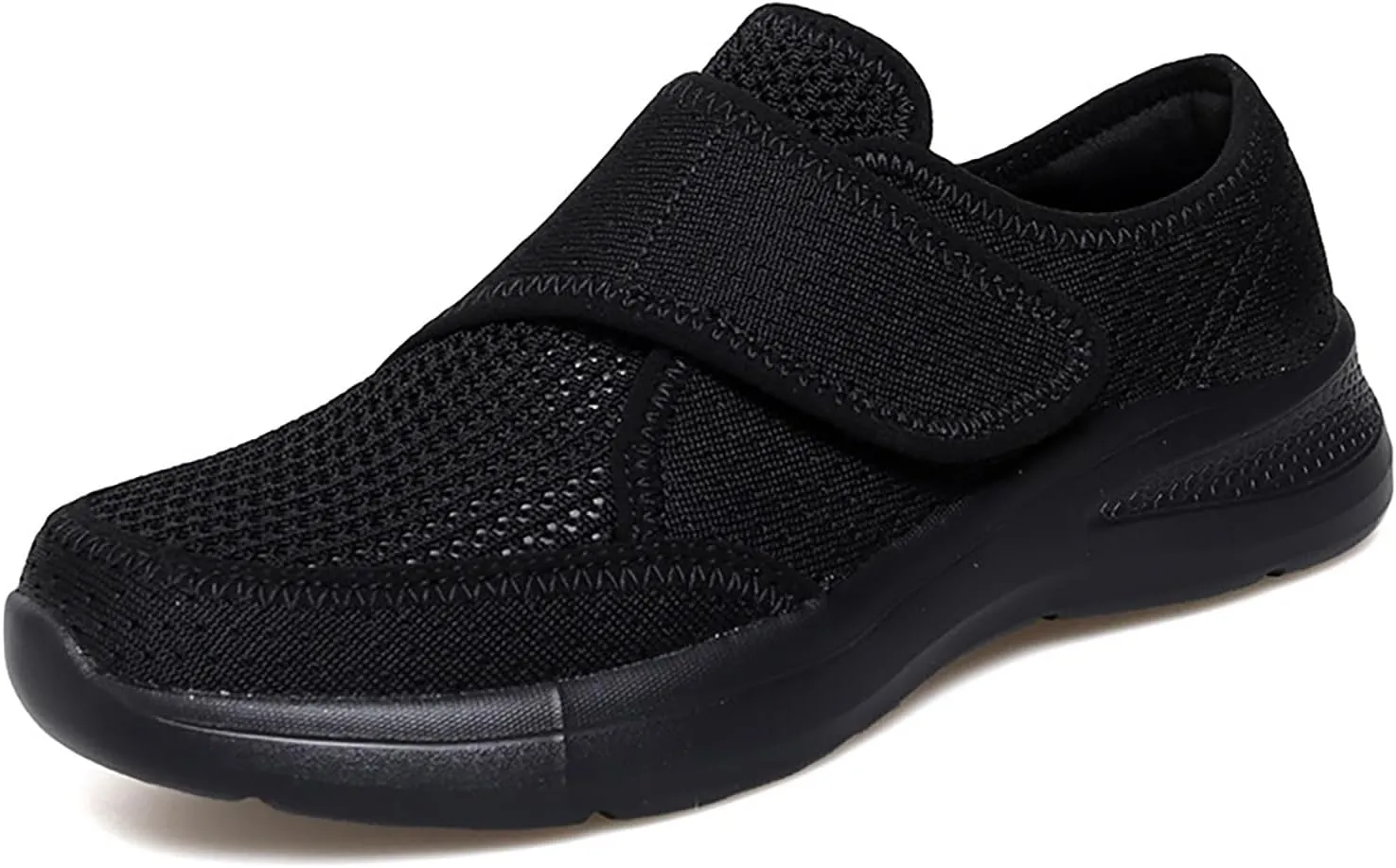 Women's Soft Orthopedic Shoes Breathable Woven Go Walking Slip On Foam Shoes Arch Support Hands Plaid Casual Shoes Men