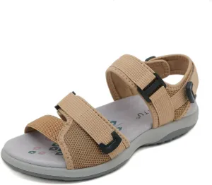 Womens Summer Sandals Ladies Lightweight Hiking Sandals for Women Comfortable Quick-Drying Walking Hiking Athletic Shoes