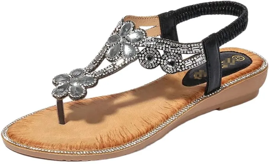 Women's Tassel Straps Flat Sandals Women Summer Beach Shoes