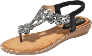 Women's Tassel Straps Flat Sandals Women Summer Beach Shoes