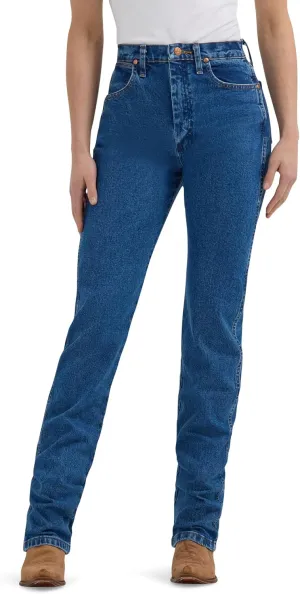 Wrangler womens Cowboy Cut Slim Fit Natural Rise Waist Jeans