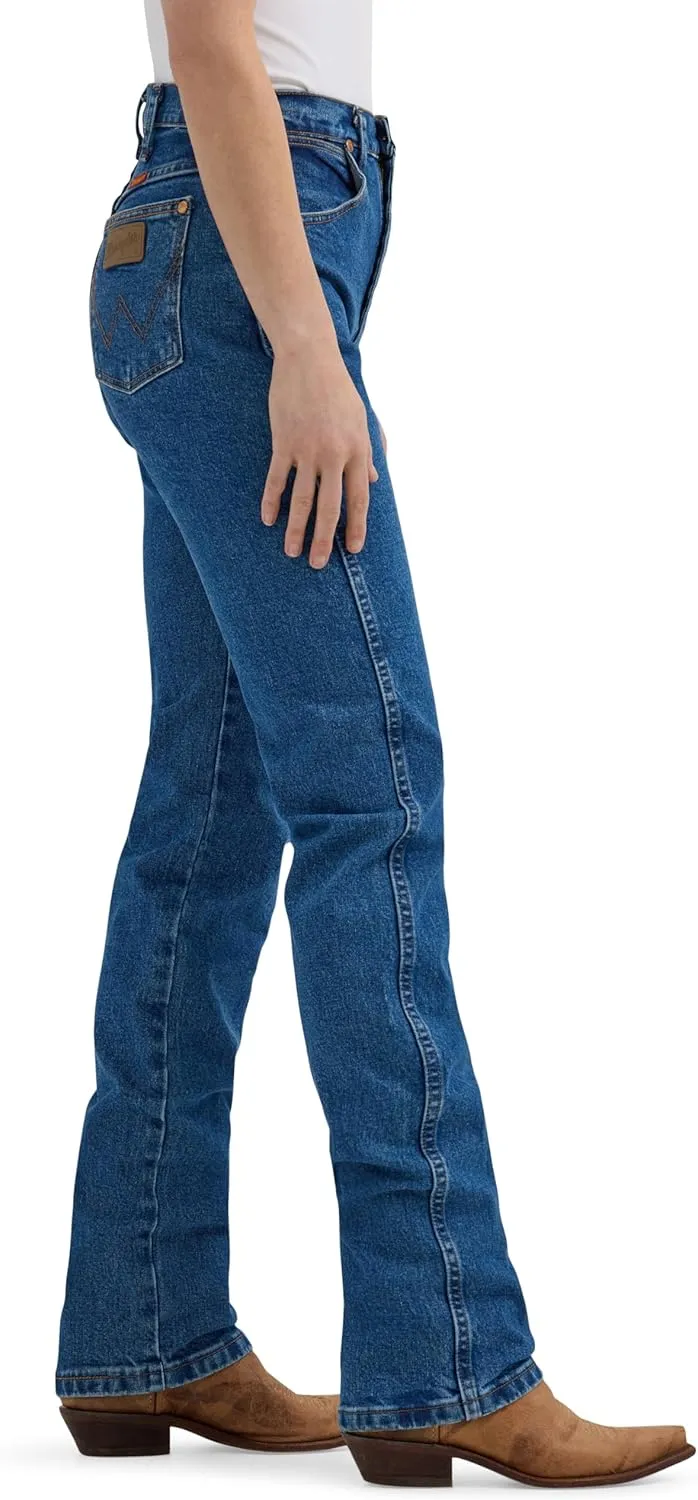 Wrangler womens Cowboy Cut Slim Fit Natural Rise Waist Jeans