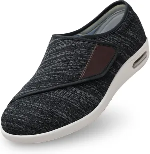 youyun Orthopedic Shoes for Women, Wide Fit Slip On Sneakers for Diabetics, Plantar Fasciitis and Swollen Feet Support, Lightweight Comfort and Breathable (Size 6-10)